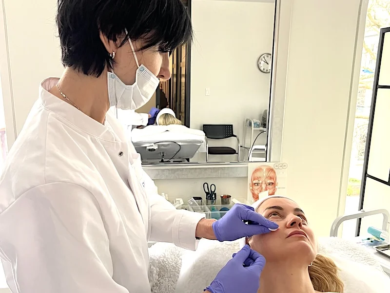 Facial assessment for Botox and Juvéderm treatment planning