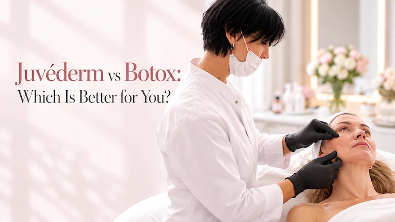 Juvéderm vs Botox facial assessment at MedVSPA Toronto