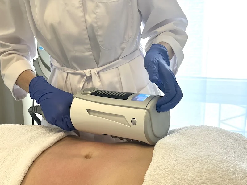 Endospheres therapy microvibration effect on tissue circulation and fibrotic structure